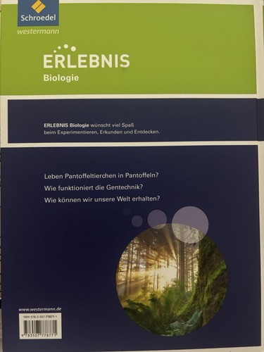 Schroedel erlebnis biologie - schroedel,