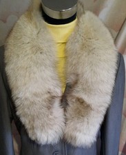 Blaufuchs Echt Pelzkragen ca