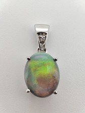 Gold Anhänger, Opal