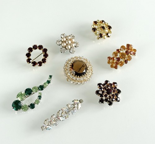 Vintage broschen konvolut - vintage,