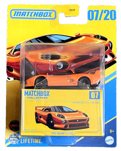 Matchbox 1993 jaguar - jaguar, xj220s