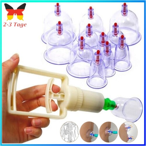 Schröpfen set für vakuum - schröpfen,