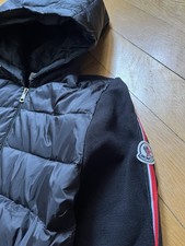 Originale Exclusive Moncler Hybrid Jacke Daunen Schurwolle Gr. L neuw. UvP 640€