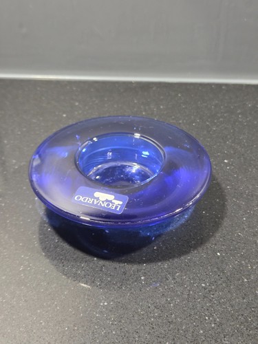 Leonardo teelichthalter blau - teelichthalter,