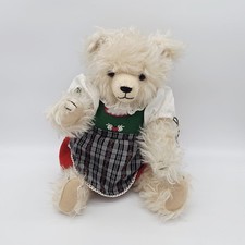 Hermann Coburg Teddybär in Tracht 50 cm Mohair