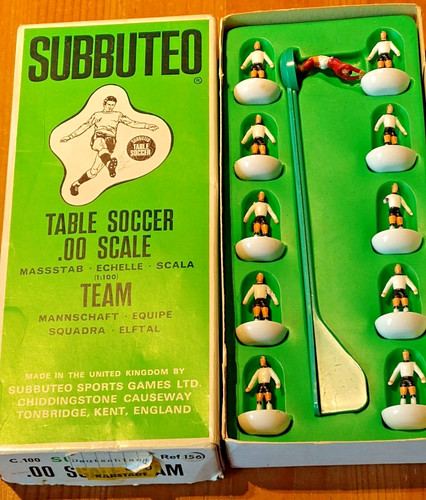Vintage subbuteo table - table, soccer