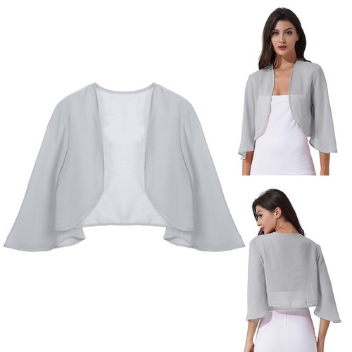 Damen elegant bolero halbarm - elegant,