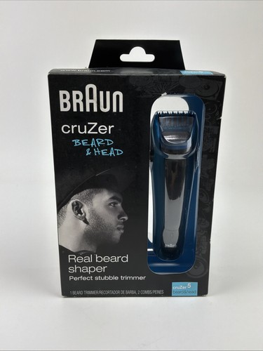 Open box braun cruzer - box, beard