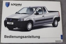 Dacia Logan PICK-UP Betriebsanleitung "Okt. 2008" Bedienungsanleitung - Handbuch