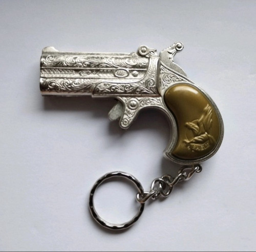 Derringer keychain amorces - keychain,