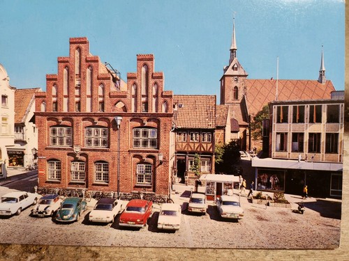 Rendsburg mit kaufhaus - ak,