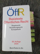 Basistexte Öffentliches Recht 35. Auflage mit Berichtigung 2024