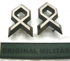 2 Paar AUFLAGEN Hauptfeldwebel