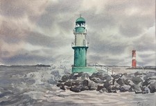 Leuchtturm Molenfeuer auf