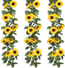 Künstliche Sonnenblumen