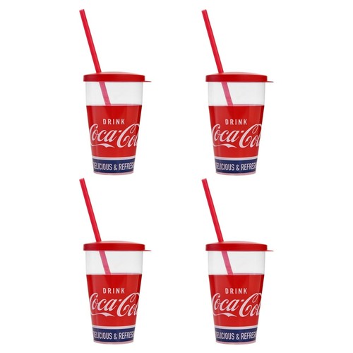 Cocacola trinkbecher mit - cocacola,