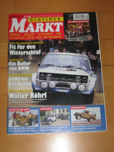 Oldtimer markt heft - markt, 12/2005
