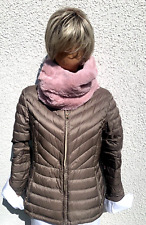 Winter Loop Kuschel weicher Plüsch Kapuzen Schal ca. 85 x  32 cm altrose