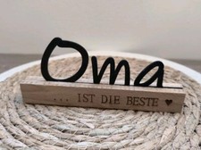 Deko Aufsteller "Oma Ist Die
