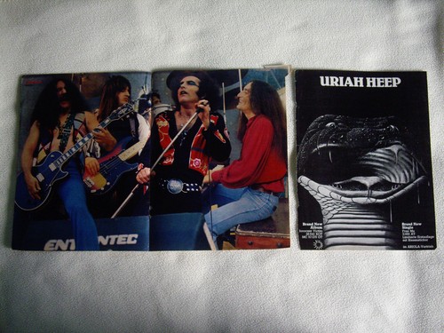 Uriah heep poster 70er - uriah,