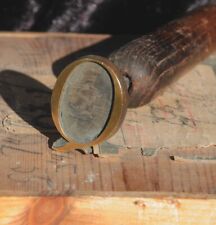 Buchstabe "Q" Vergoldestempel Initial Prägestempel Messing Buchbinder Werkzeug !