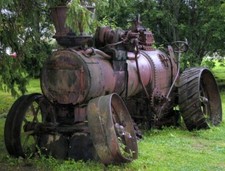 Dampfmaschine steam tractor -