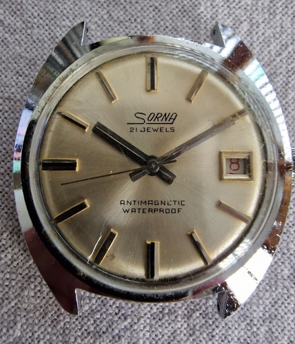 Vintage mechanische uhr sorna - mechanische,