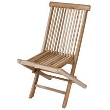 Teak Modena Klappstuhl natur