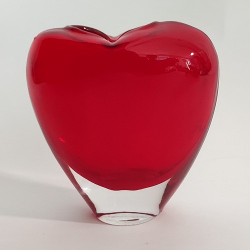 Murano glas herzvase salviati - glas,