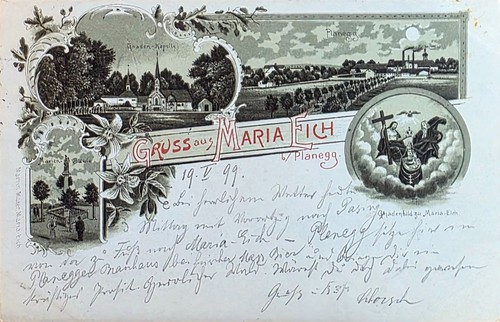Alte litho ansichtskarte - alte,