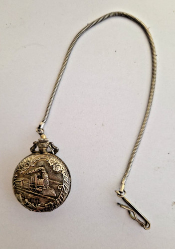 Vintage taschenuhr lok - taschenuhr,