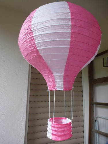 Deko heißluftballon lampion - deko, heißluftballon,