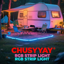 Waterproof RV Awning Party RGB