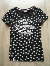 Superschönes KANGAROOS Damen Shirt Gr.32/34 XS schwarz Sweat Pulli Bluse NEU !!