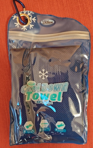 Cool down towel - down,