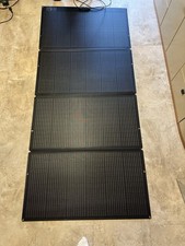 EcoFlow 400W Solarpanel 48V, Faltbares Photovoltaik Solarmodul, Outdoor, Black