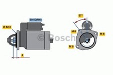 BOSCH 0 986 021 640 Anlasser 2,5 kW 12V für FIAT DUCATO Kasten (244)