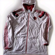Original AC Mailand Regenjacke von Adidas Gr. XL! Neuwertig aus Sammlung! Kult!