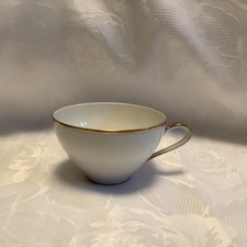 Tasse Sammeltasse Vintage Elfenbein Porzellan  Eschenbach Bavaria mit Goldrand