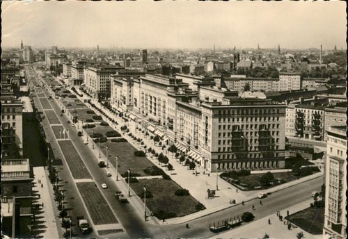 Berlin city stalinallee - city,