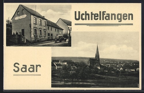 Uchtelfangen totalansicht - uchtelfangen,,