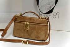 wildleder tasche damen Camel