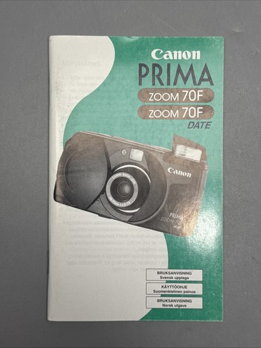 Canon prima zoom 70f - prima,