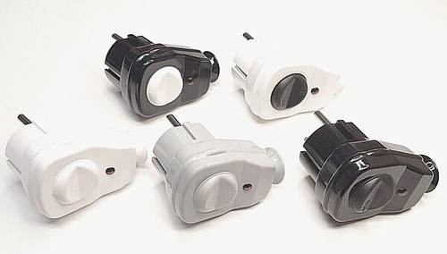 Stecker schaltbar schuko - schaltbar,
