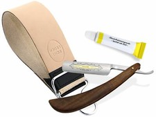 Rasiermesser Set Holz Griff