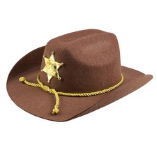 Cowboyhut Deputy Sheriff braun