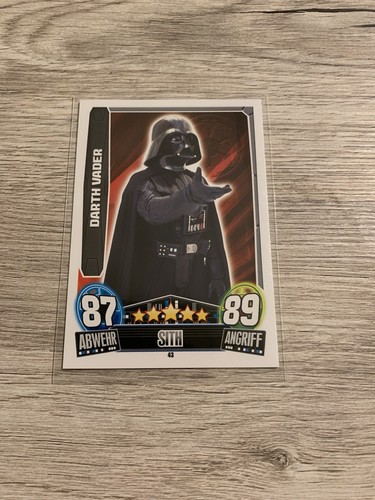Force attax movie cards - attax, 43