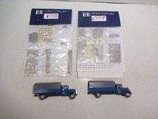 Weinert 4320 & 4321 H0 Umbausatz Pannenhilfe & Schlafkabine m. Wiking MB L 2500