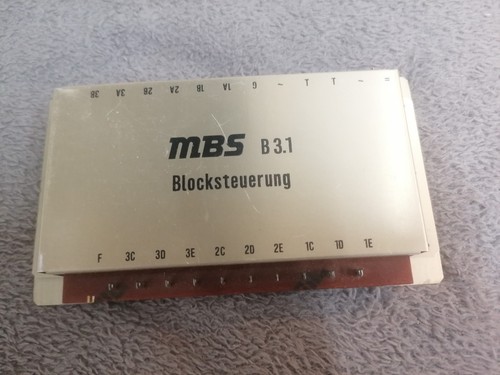 Mbs blocksystem für 3 - b3.1,