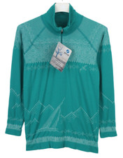 Pyua MK02 Zip T-Shirt Damen Stretch LARGE Alle Jahreszeiten Zur Seite fahren